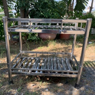KỆ CHÉN(Thẻ To) INOX 100% Siêu Dày Ship Siêu Rẻ( lắp ráp)