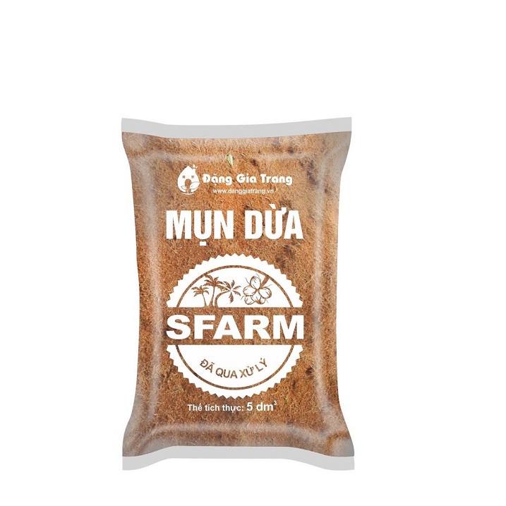 Mụn dừa đã qua xử lý gói 5 dm3
