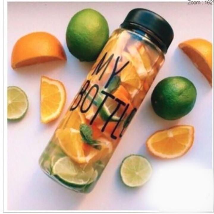 [HCM]Bình thủy tinh nắp màu MY BOTTLE 450ml