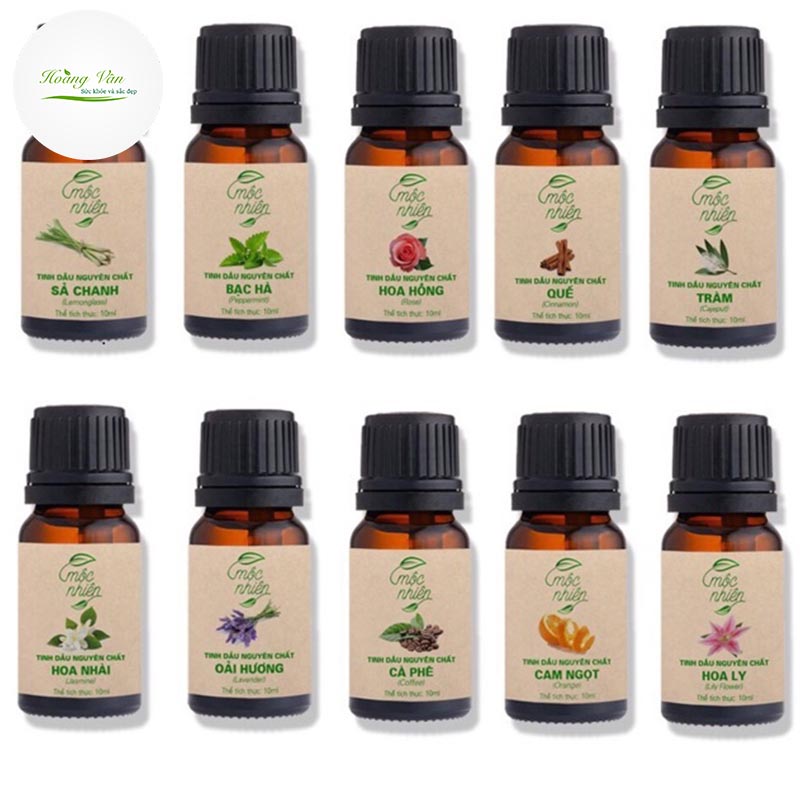 Combo x10 chai tinh dầu Mộc Nhiên 10ml
