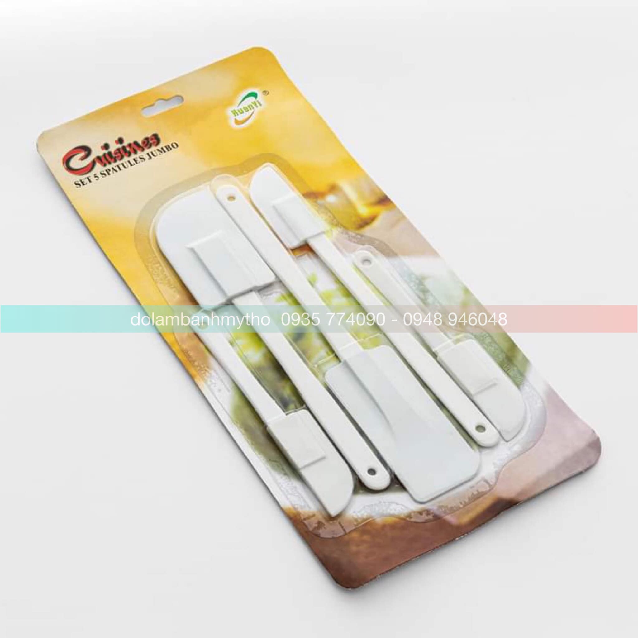 Bộ 5 cây vét nhựa dẻo / spatula