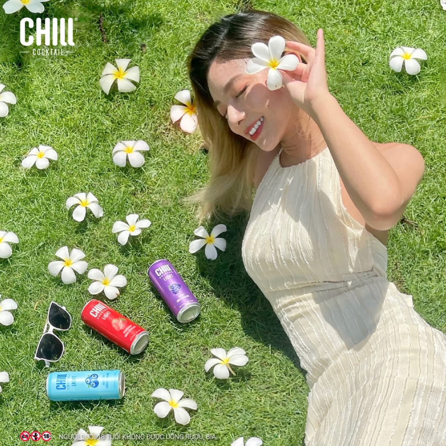 THÙNG 6 LON CHILL COCKTAIL LIGHT MIX 6 VỊ 330ML/lON