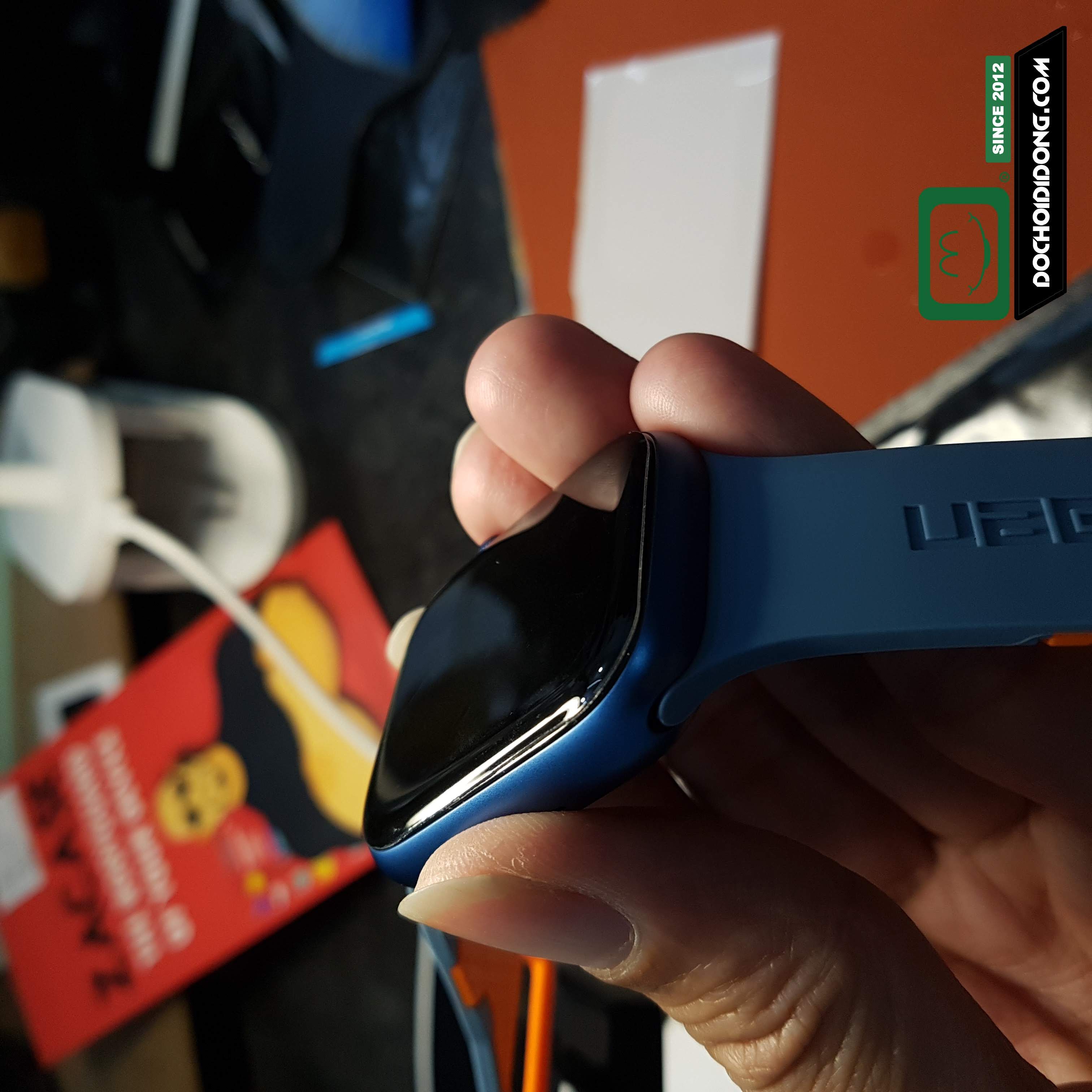 Dán Bằng Nước - Combo 2 miếng dán PPF Apple Watch Series 7 41/45mm trong cao cấp siêu chắc