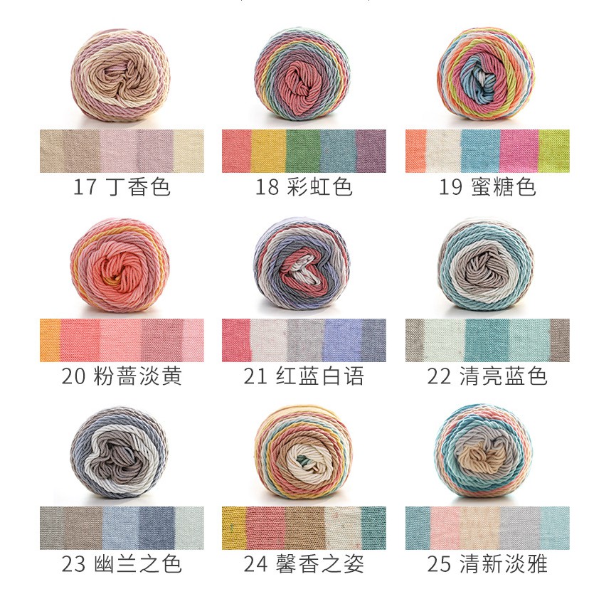 Len cầu vồng - Rainbow (bảng màu 1)