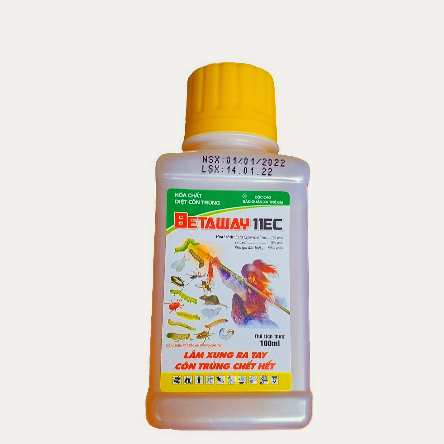 Thuốc trừ sâu Betaway 11EC (100ml) Hóa chất diệt côn trùng