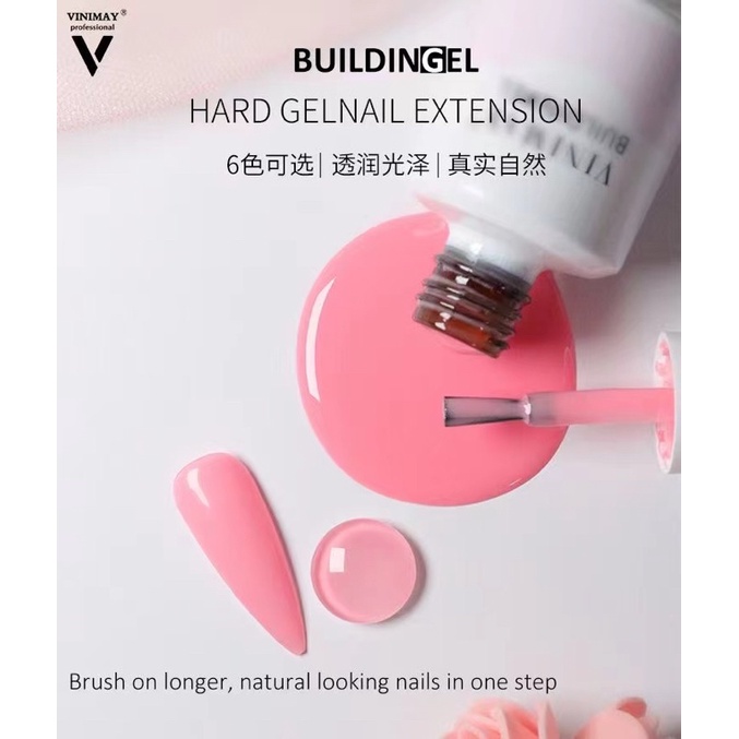 sơn gel đắp móng và siêu cứng móng vinimay hot mới