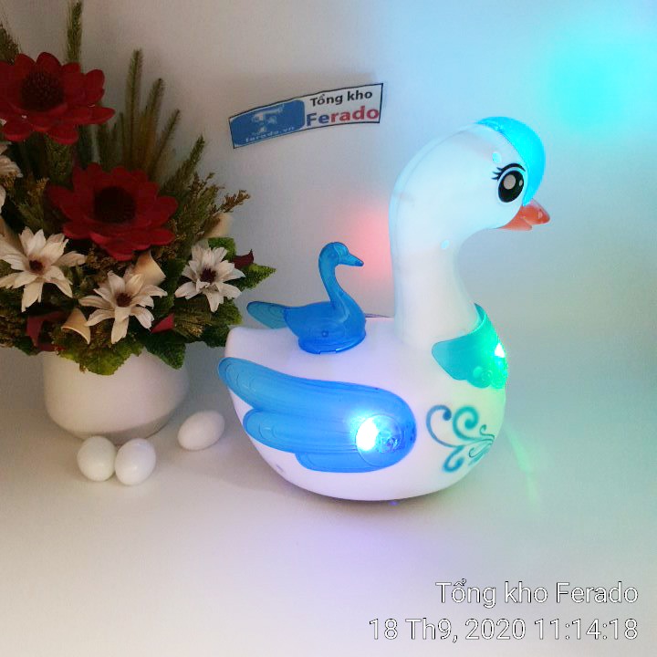 Đồ chơi vịt đẻ trứng phát nhạc cho trẻ em