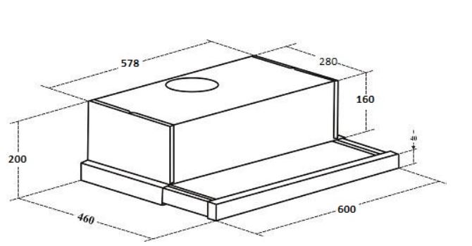 [HCM][Trả góp 0%]MÁY HÚT MÙI ÂM TỦ KF-TL600/TL700