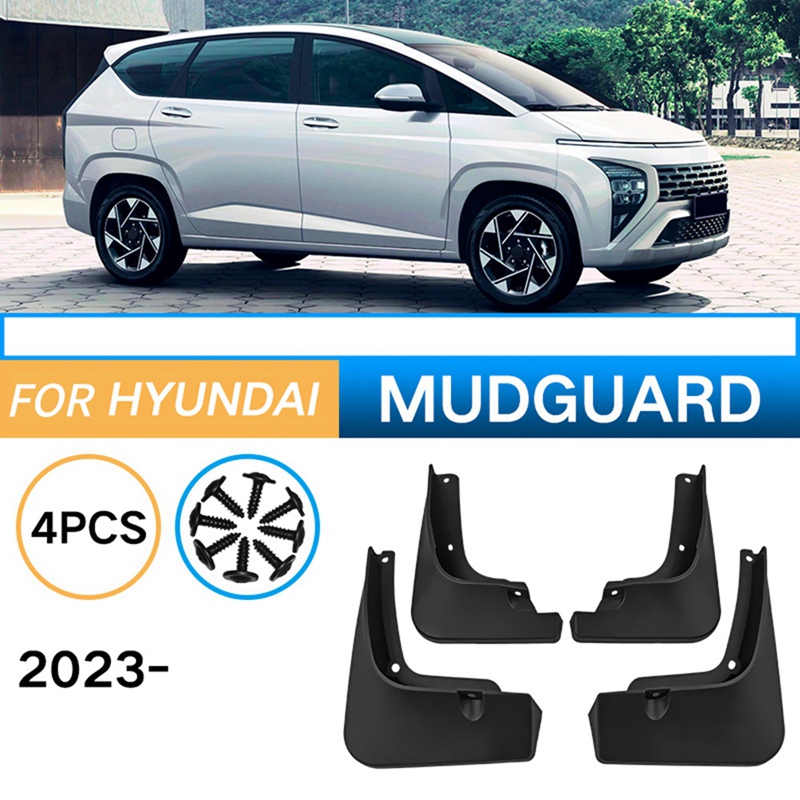 Front Rear Car Mudflaps Accessories Fender Mud Guard Splash Flaps Mudguards Replacement Accessories for Hyundai Stargazer 2023