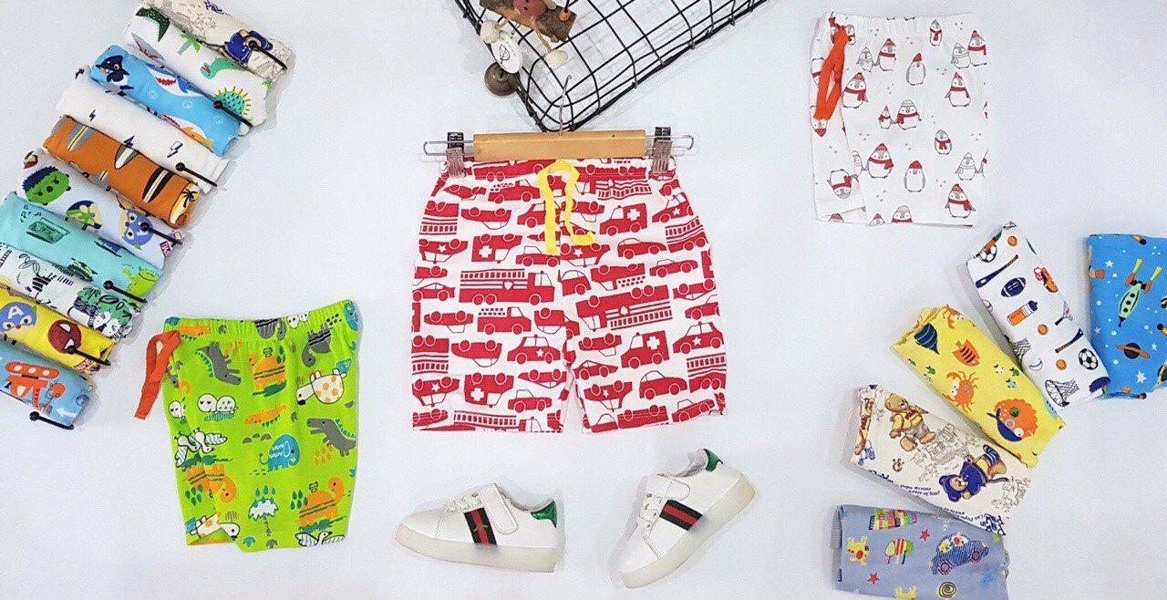 Combo 5 quần thun Carter’s cho bé trai – Cotton mềm mát, in họa tiết siêu dễ thương
