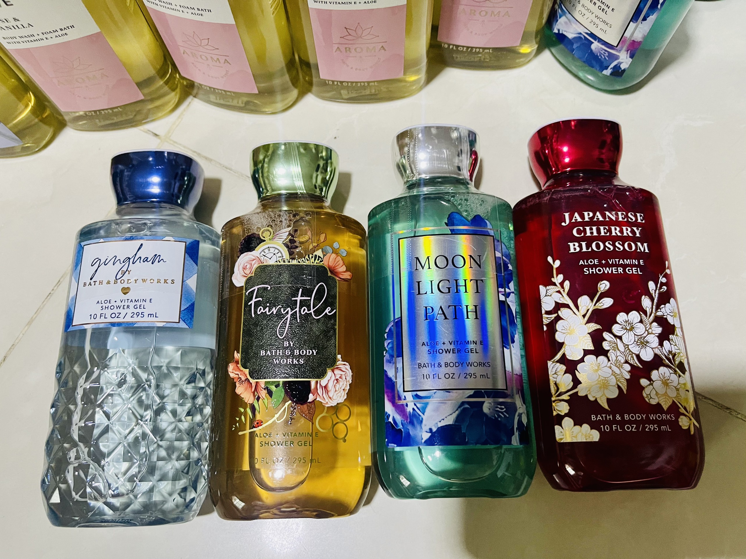 Moonlight Path sữa tắm thơm nữ 295ml bath body works