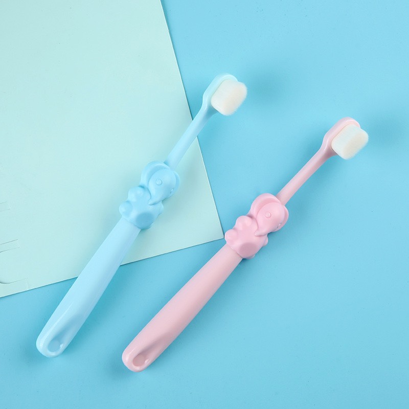 Bàn chải lông tơ cotton siêu mềm cho bé