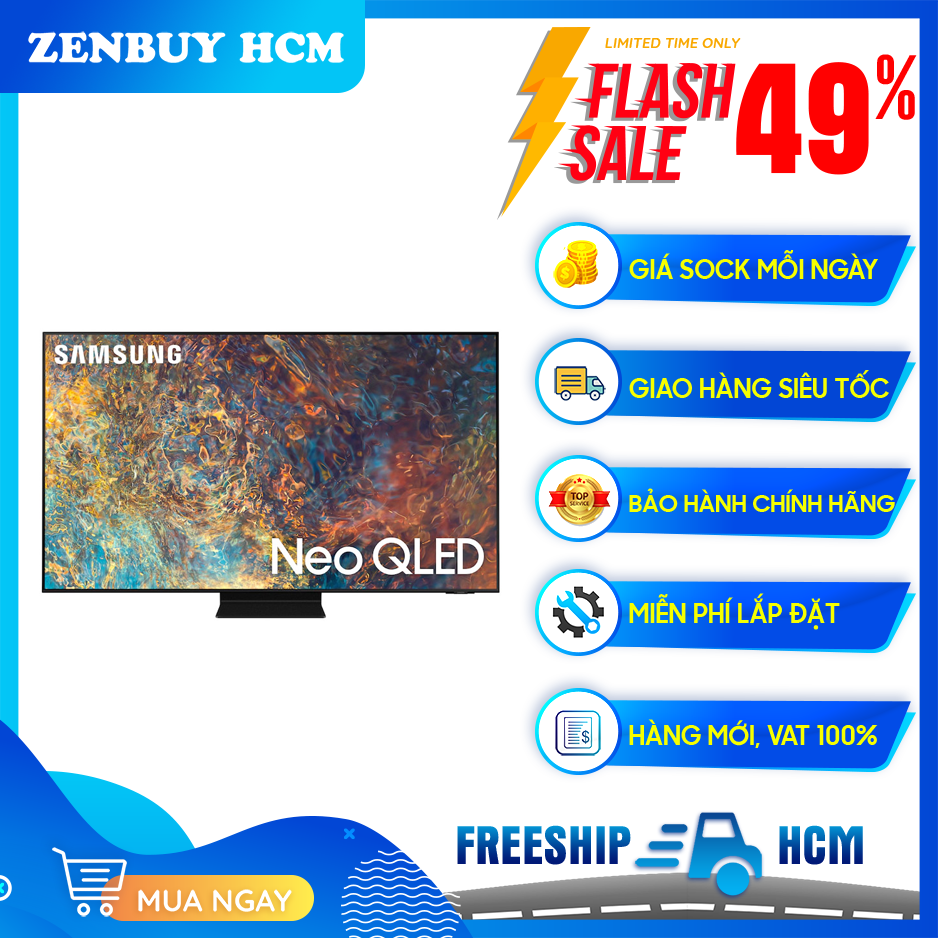 [Trả góp 0%]NEO QLED Tivi 8K Samsung 65QN800A 65 inch Smart TV 2021 - Bảo hành 10 năm Không Lưu Ảnh - Kết nối Bluetooth - Tìm Kiếm giọng nói Tiếng Việt