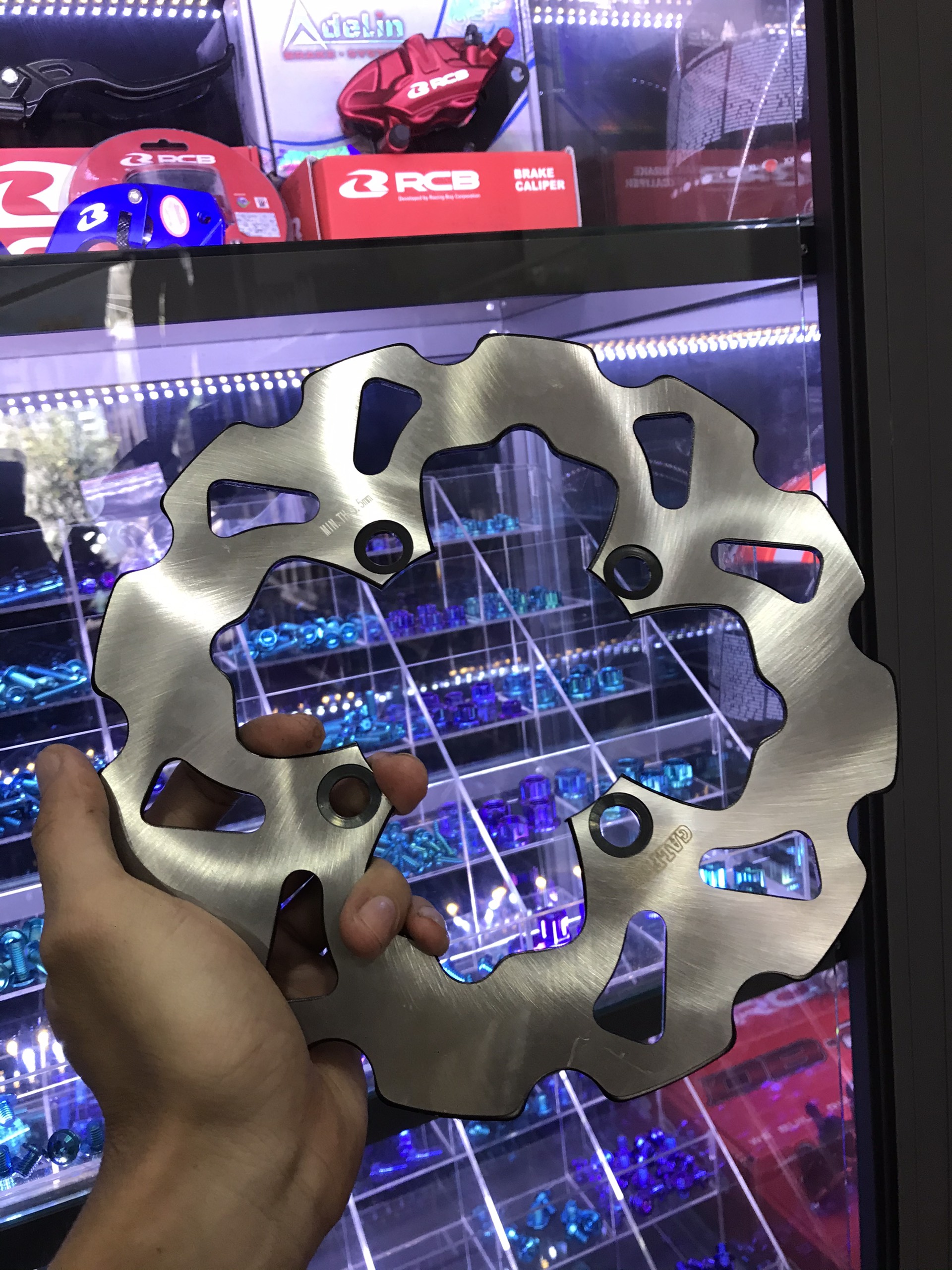 Đĩa thắng sau galfer v1 size 220mm ex135