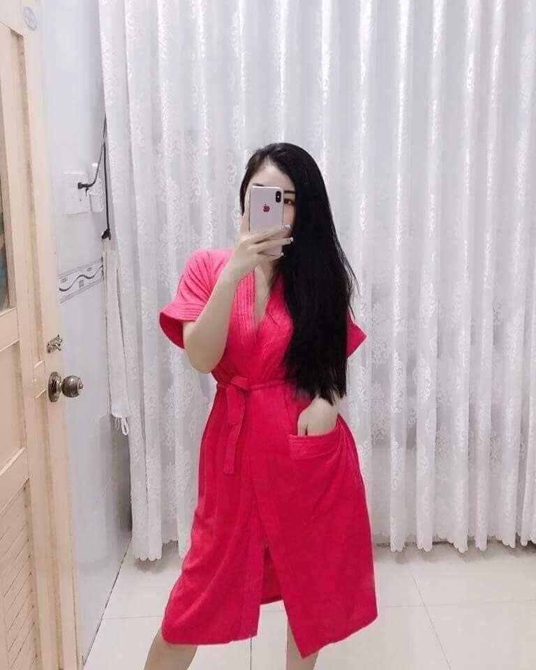 Áo choàng khăn tắm Thái Lan đủ màu