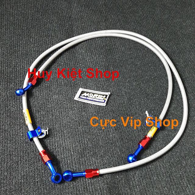 [HCM](XÁM)Cặp Dây Dầu Thắng Đĩa Trước Và Sau Morin Thái Lan CNC Gắn Mọi Loại Xe MS2032