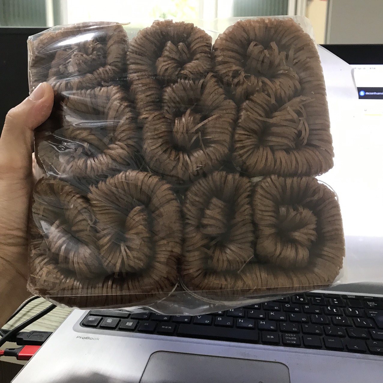 Mì chũ gạo lứt - Đặc sản Bắc Giang - Gói 1kg (HTX Mì Xuân Trường)