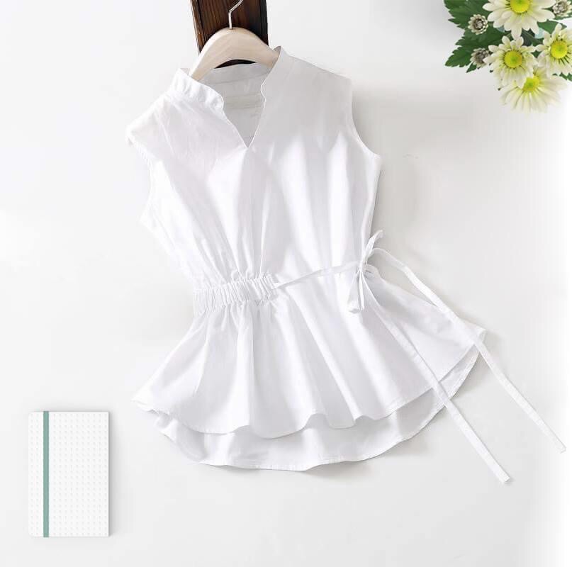 [HCM]Siêu Hot: Áo Cổ V Rút Eo Siêu Xinh ( Kèm hình thật)