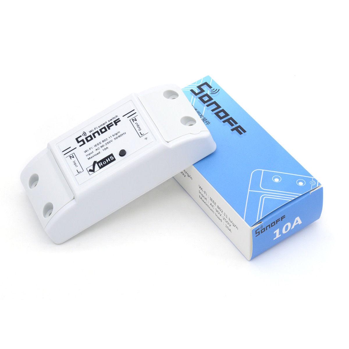 Com Bô 5 Công Tắc  Điều Khiển Sonoff Basic Wifi Không Dây