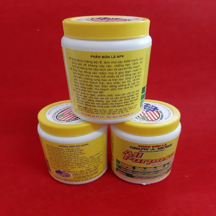 [HCM]Phân bón lá Grow More NPK 20-20-20 +TE - chai 100 gram
