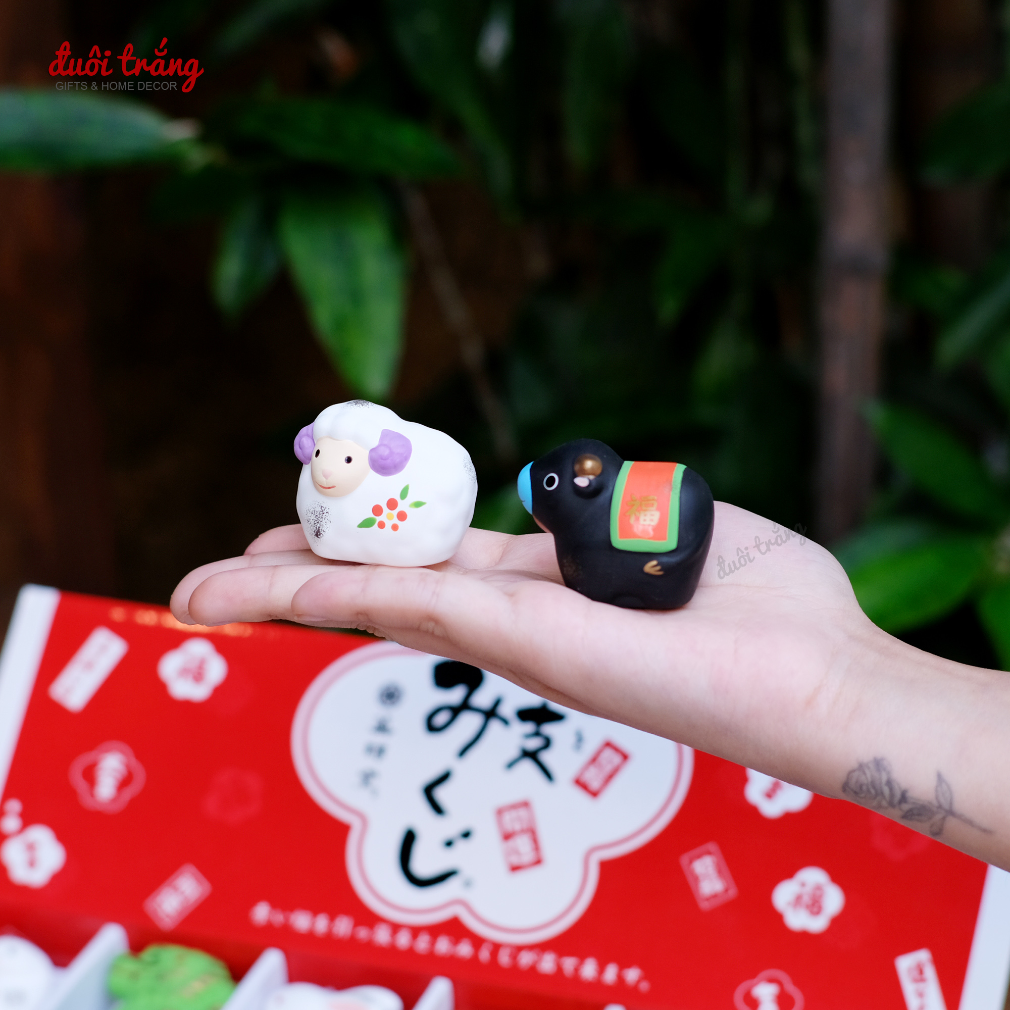 12 Con giáp sứ (Giá lẻ 1 con, được chọn mẫu) - Hãng Yakushigama