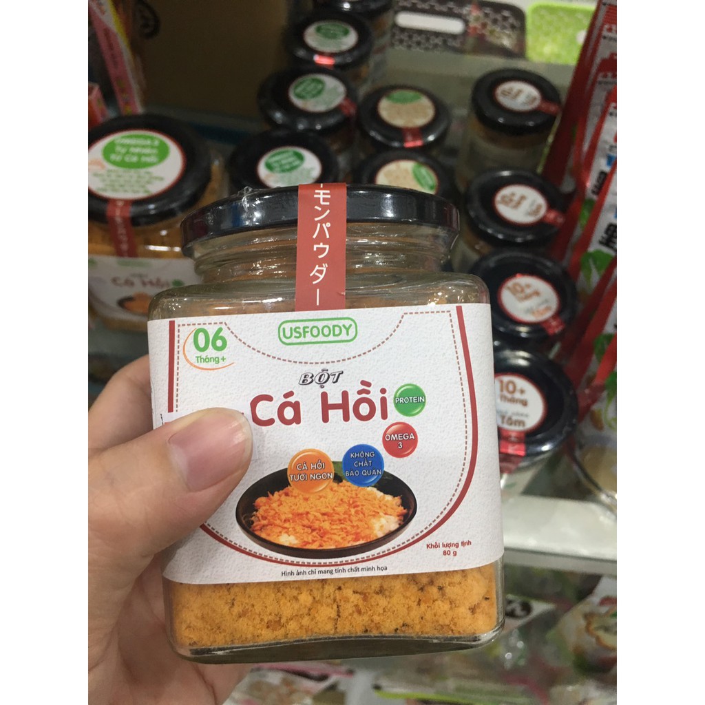 Chà Bông Cá Lóc  US FOOD 20g 6m+