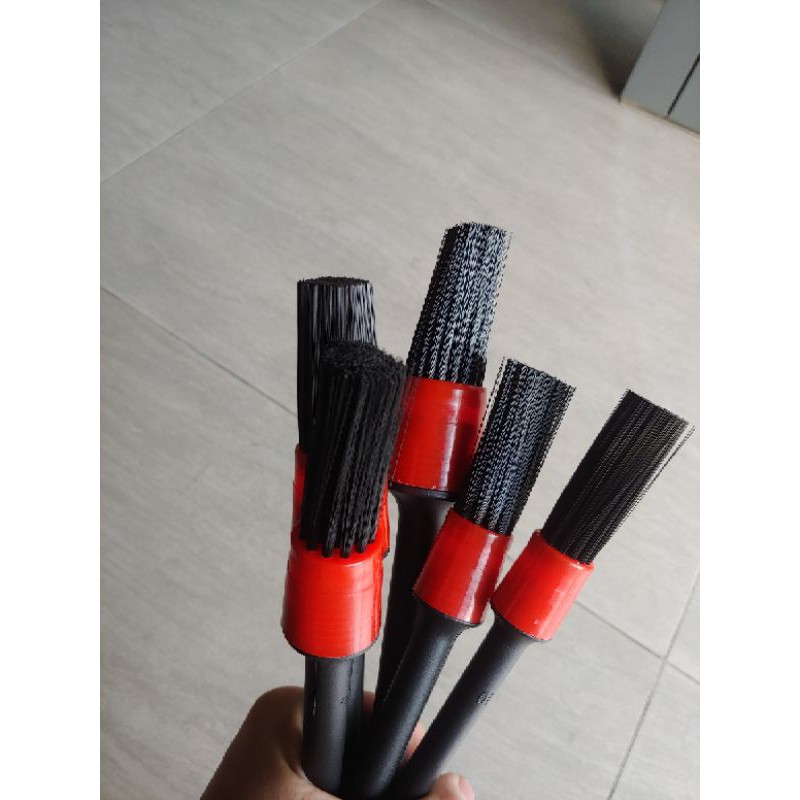 Combo Cọ rửa xe chi tiết 5 cây