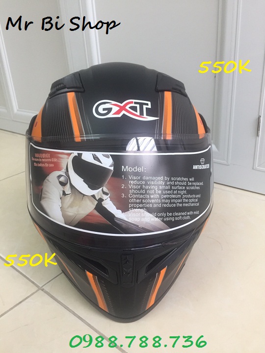 Mũ Bảo Hiểm GXT 902 lật hàm 2017