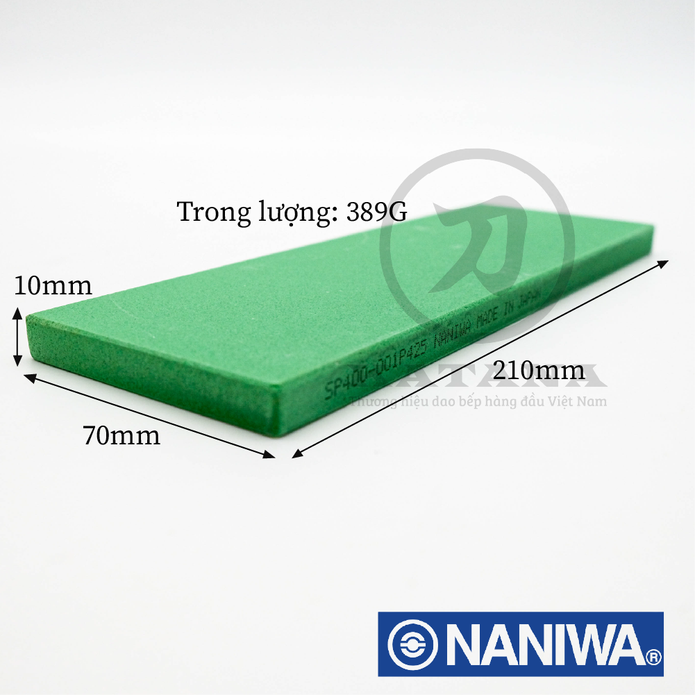 Đá mài phá Naniwa Nhật Bản #400 SUPER SP 404 (210x70x10)