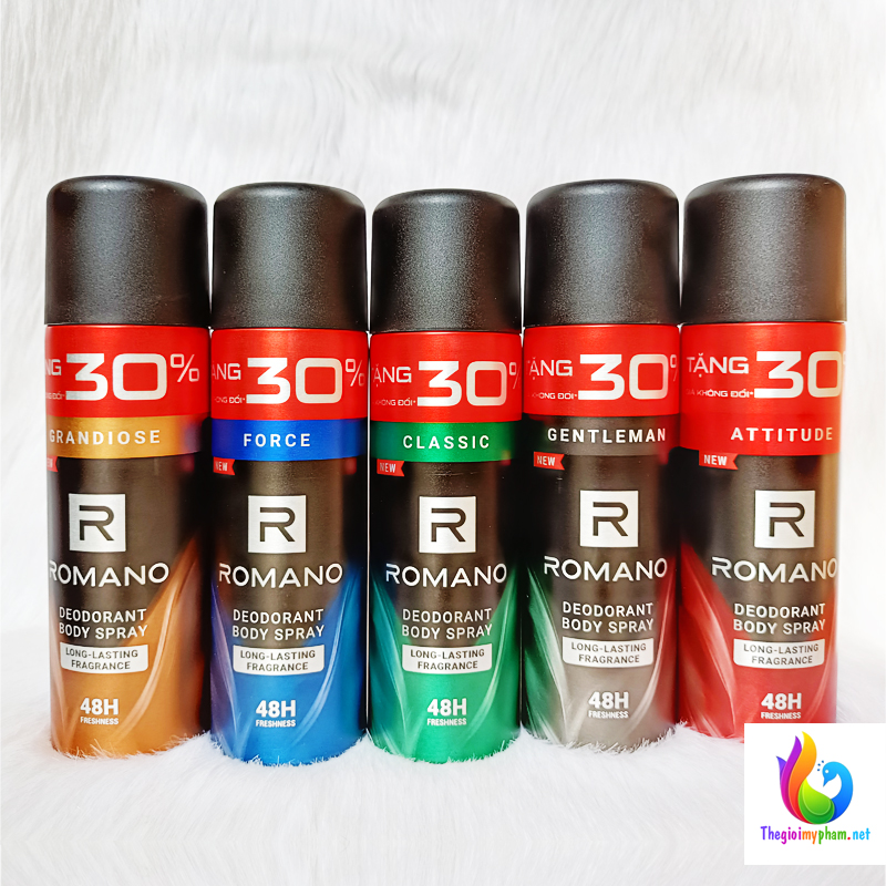 [Extra 30% Off] Romano Body Deodorant Spray 150ml