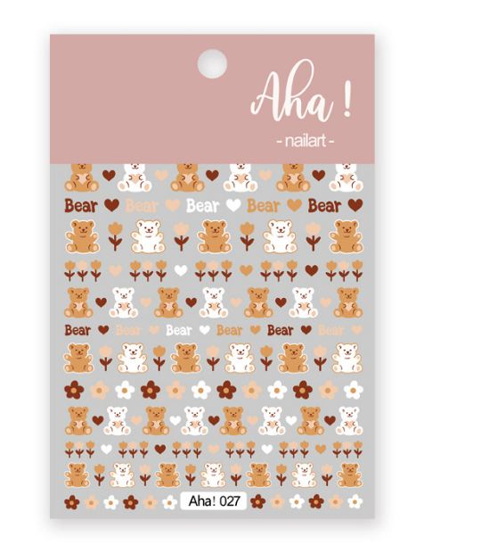 Hình dán móng tay - Sticker dán móng mã số A027