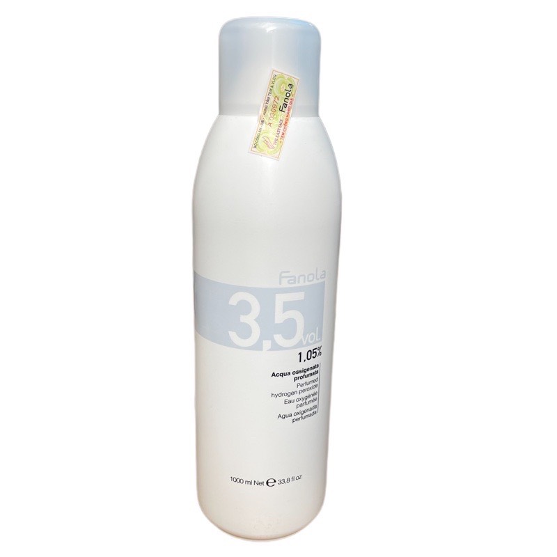 Oxy trợ nhuộm Fanola Perfumed Hydrogen Peroxide 1000ml