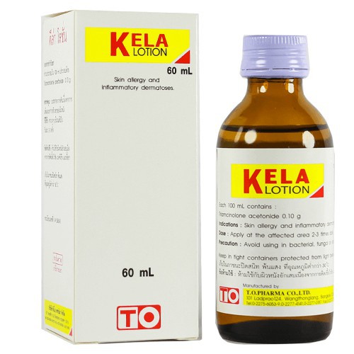 Kela Lotion Dành Cho Da Viêm Lỗ Chân Lông 60Ml -