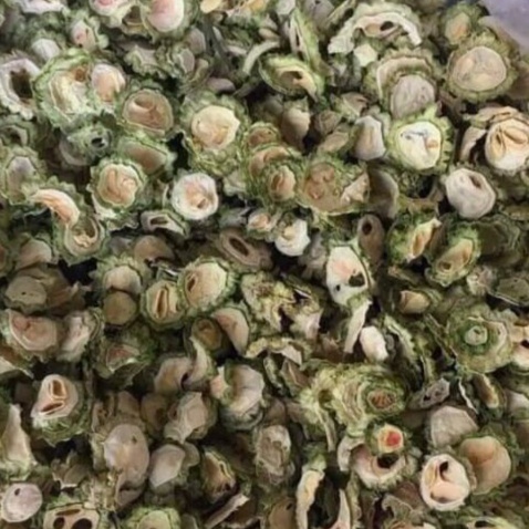 1kg Khổ qua thái lát sấy khô, mướp đắng thái lát sấy khô
