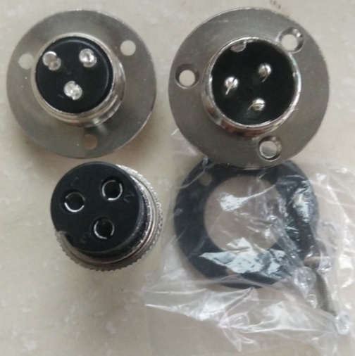 Bộ giắc cắm đực và cái M16 3 chân