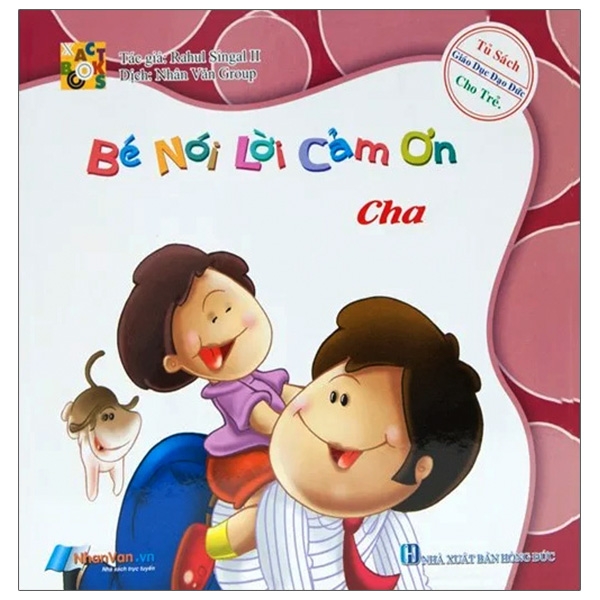 Fahasa - bé nói lời cảm ơn - cha