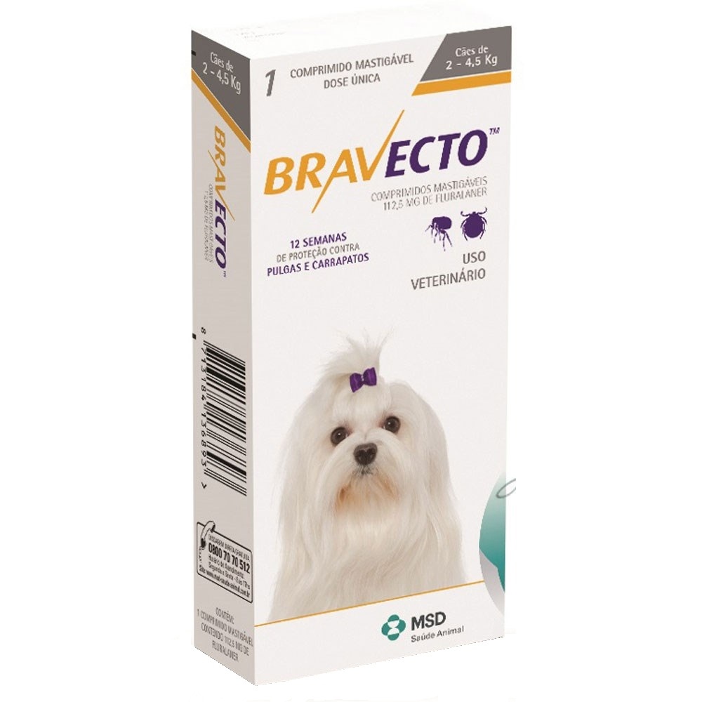 Thực phẩm phòng ve Bravecto  cho chó