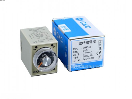 Rơ le thời gianTimer CKC AH3-3 220VAC 60S