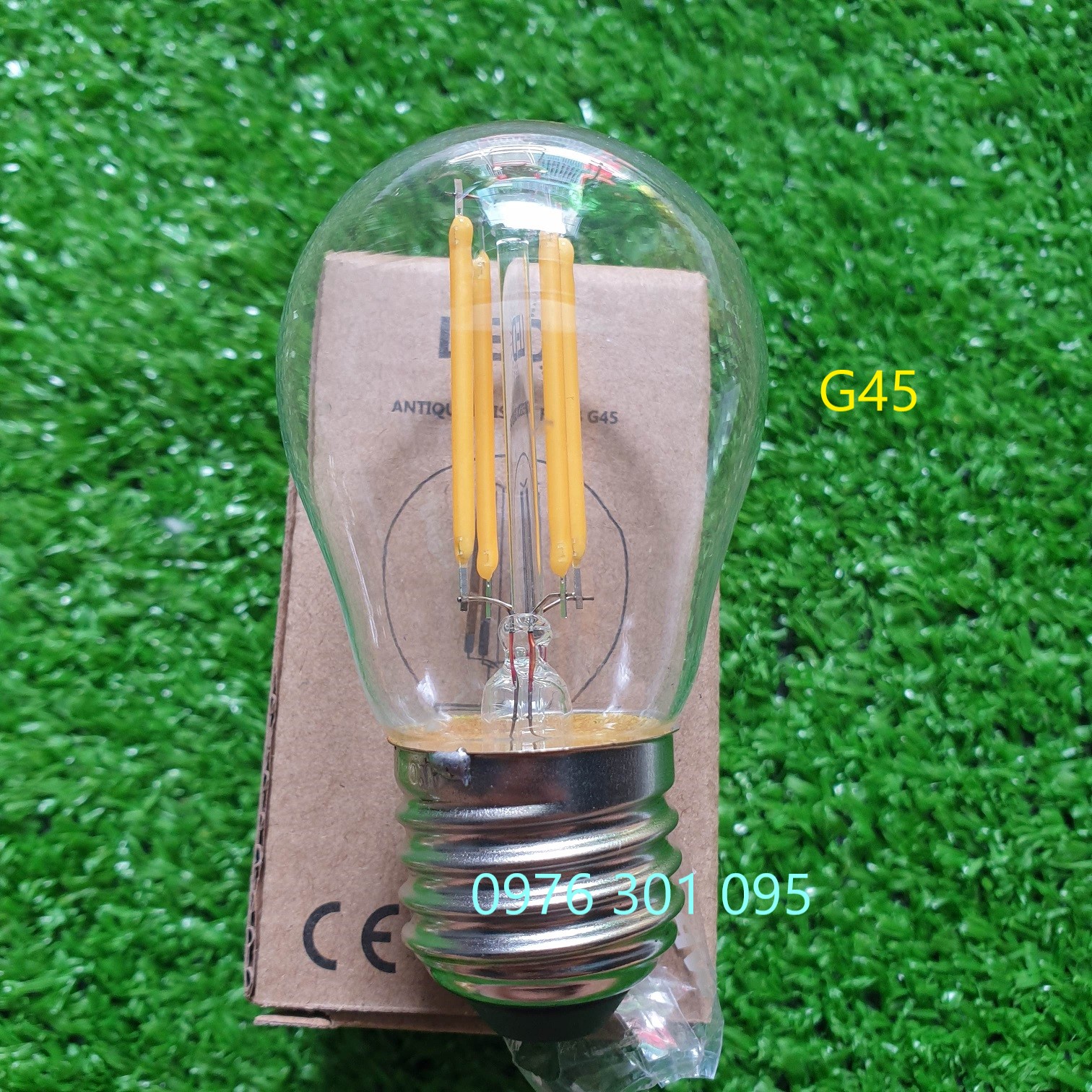 [Combo 2] Edison G45 Led Light Bulb [Imitation Incandescent]