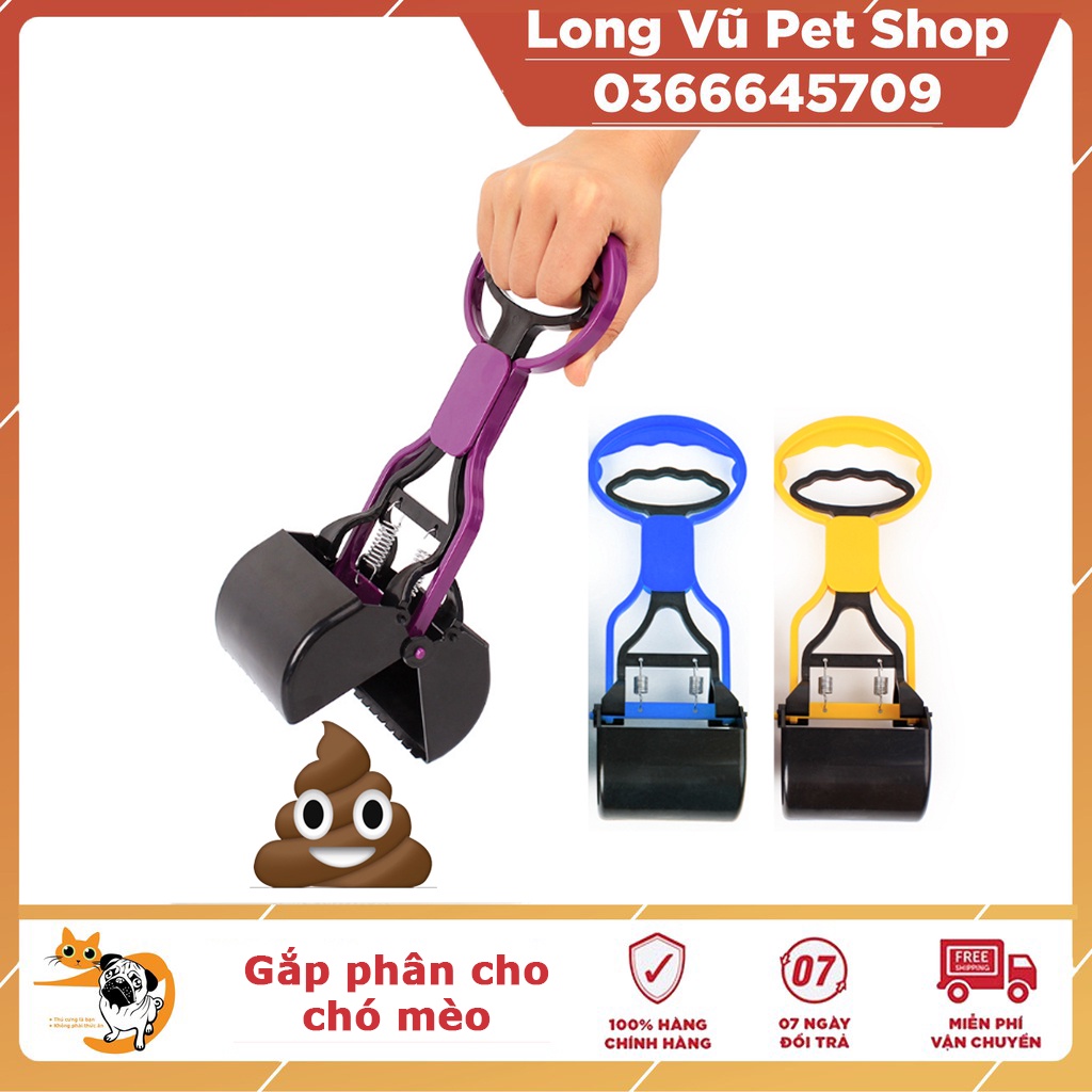 Dụng cụ gắp phân chó mèo