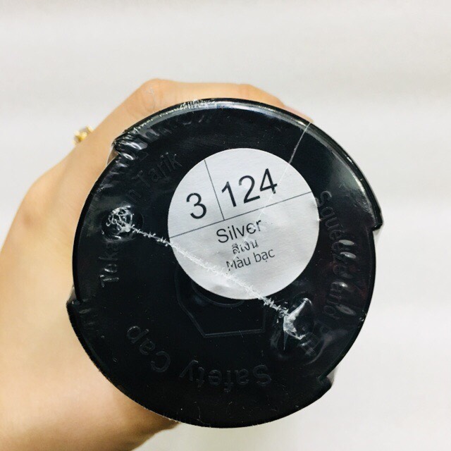 Sơn xịt Samurai - 3/ 124 MÀU BẠC 400ML