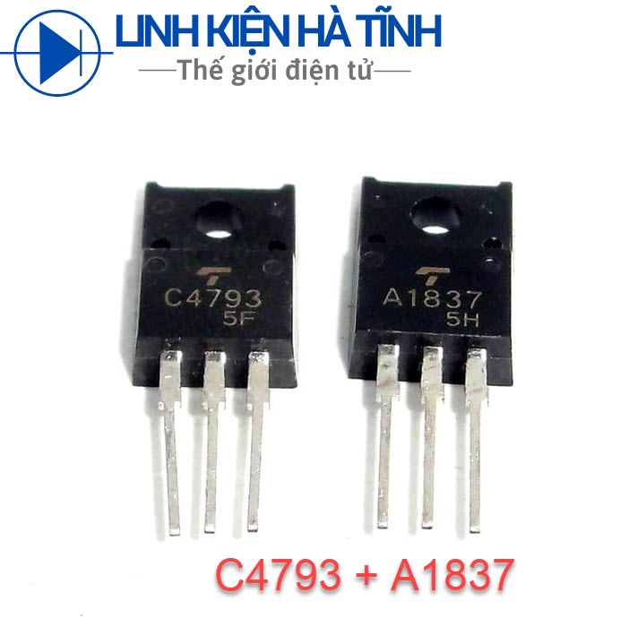 Cặp sò công suất A1837 và C4793 (GIÁ 1 CẶP)