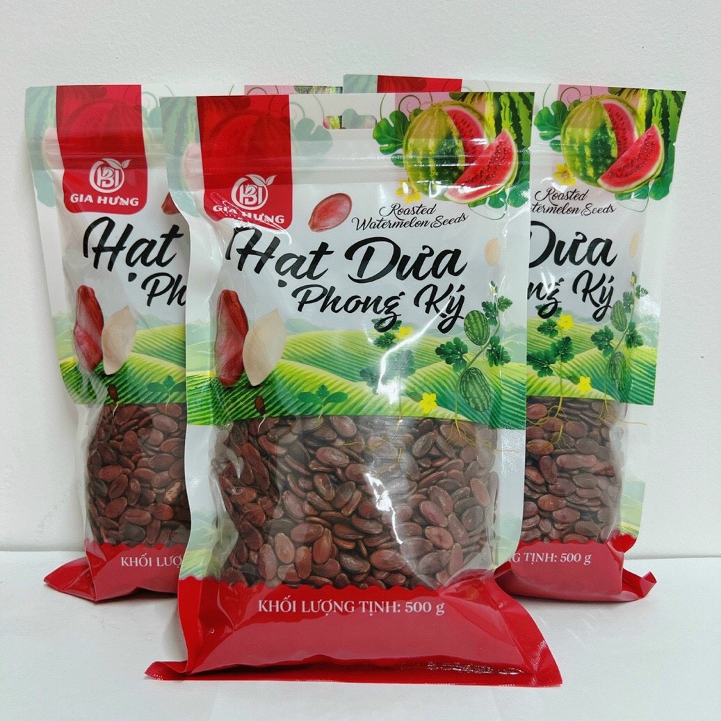 Hạt Dưa Rang Phong Ký Gói 500gram