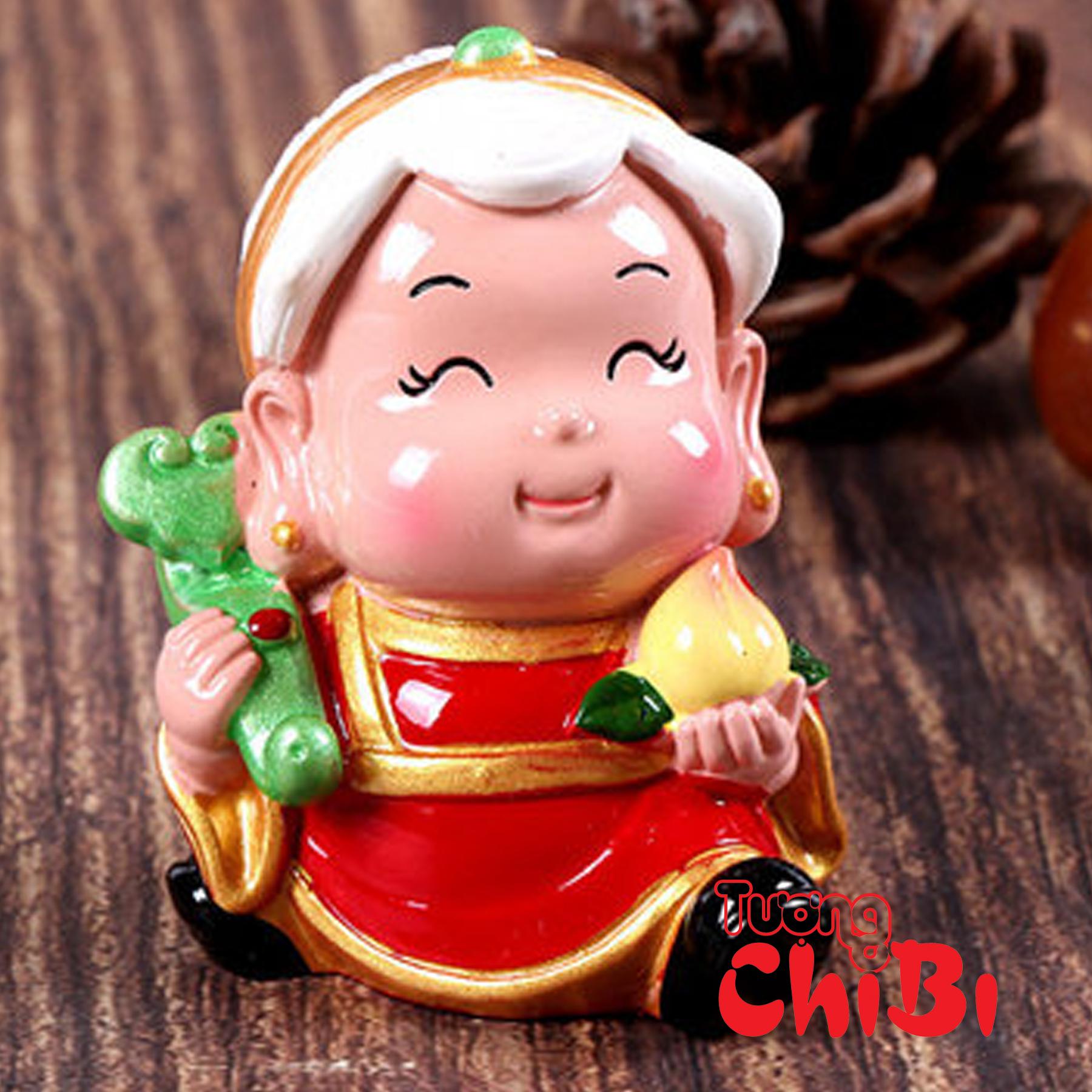 [HCM]Tượng chibi bộ đôi Thổ Địa 6cm