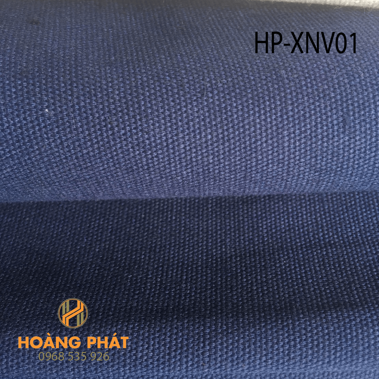 Vải bố, vải canvas màu xanh navy