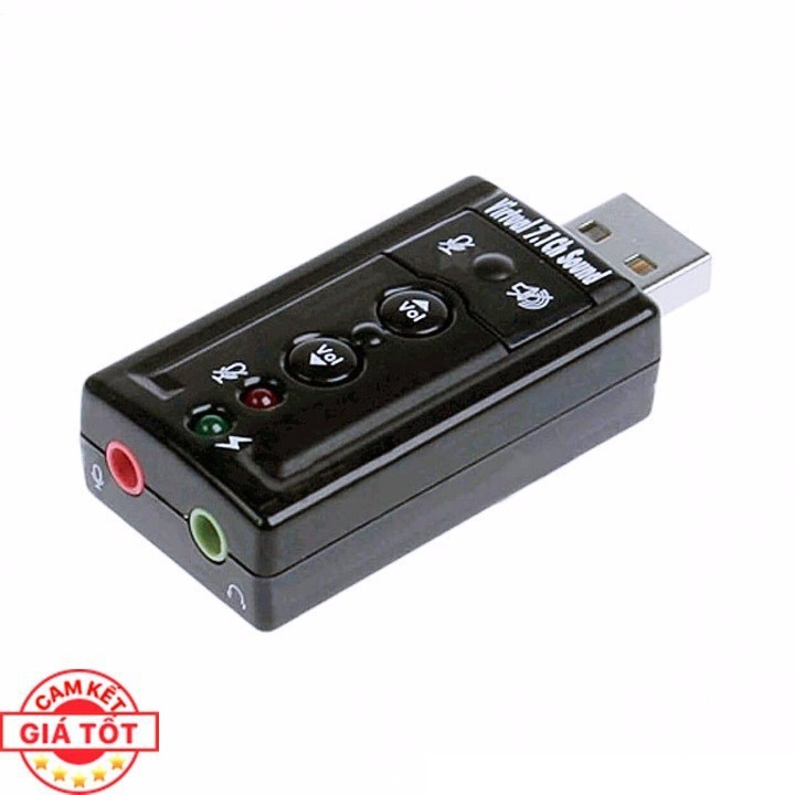 USB Ra Sound 3D 7.1 Âm Thanh Chuẩn