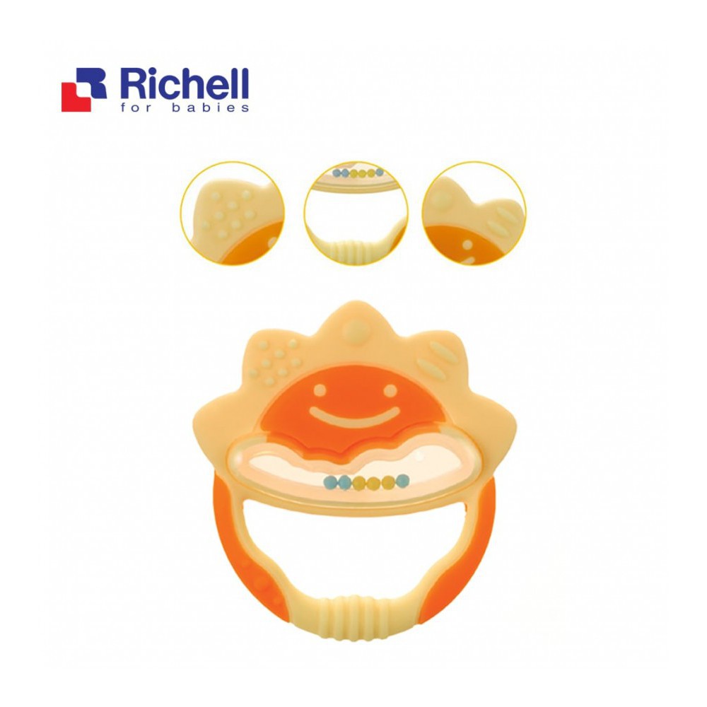 Gặm nướu xúc xắc tròn Richell