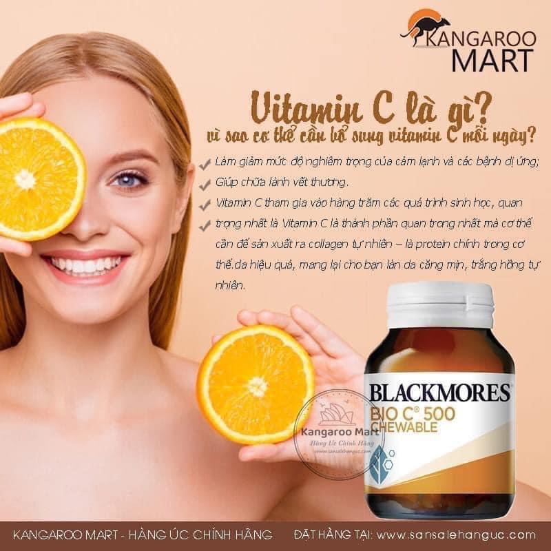 VITAMIN C BLACKMORES BIO-C 1000 MẪU MỚI NHẤT.