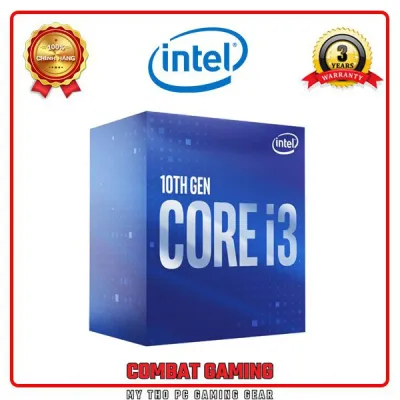 Bộ Vi Xử Lý CPU INTEL CORE i3 10100F BOX CHÍNH HÃNG