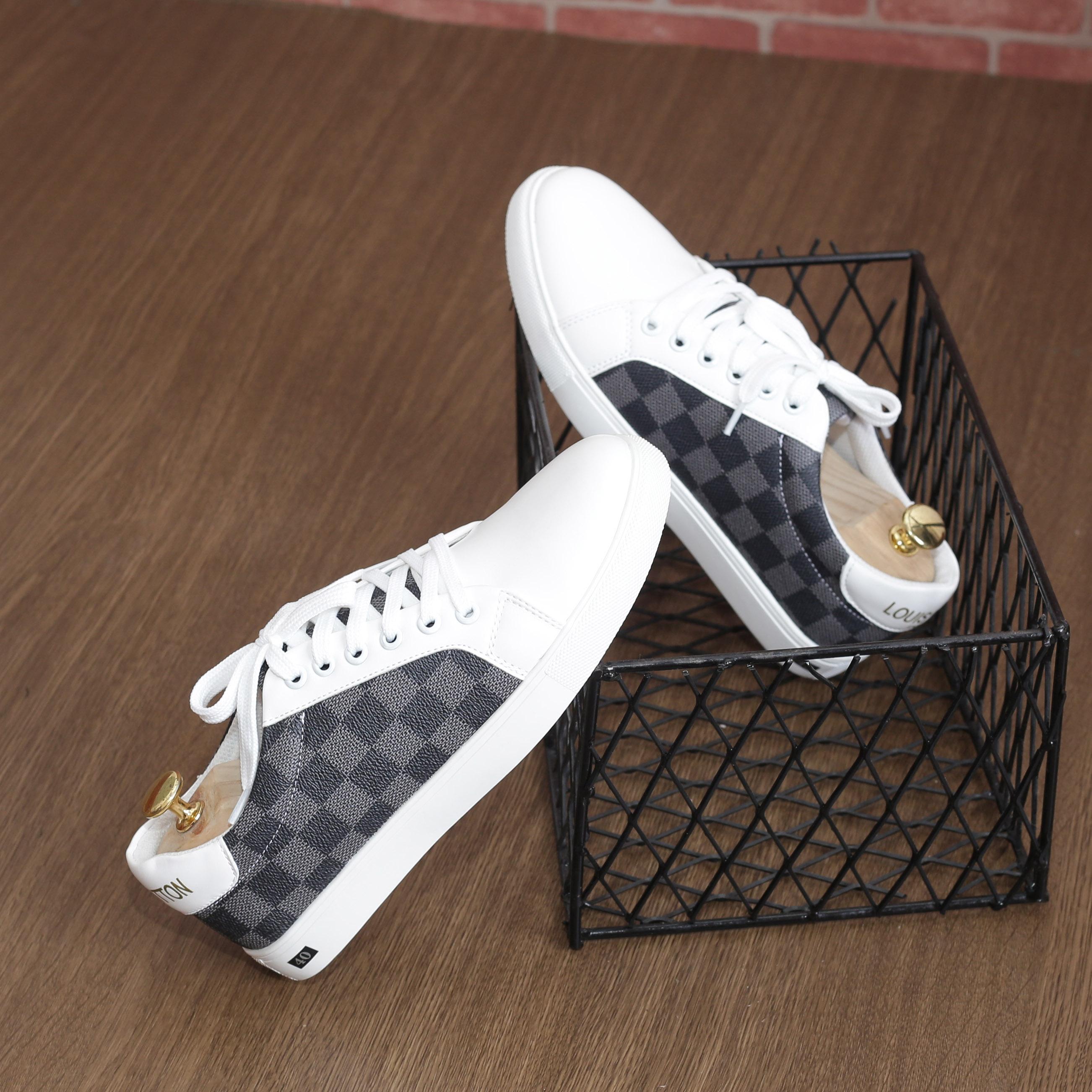Giày sneaker nam, giày thể thao nam (trắng) M28